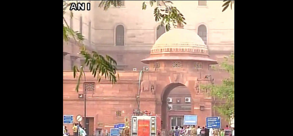 Fire near PMO in South Block