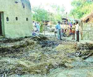 TWo lakh Burnt in fire