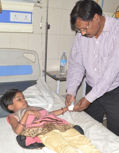 Gujiya's condition deteriorated three meals