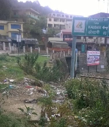 edge of the Tourist Park