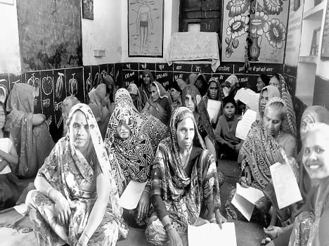 The examination by 50 neo-literates