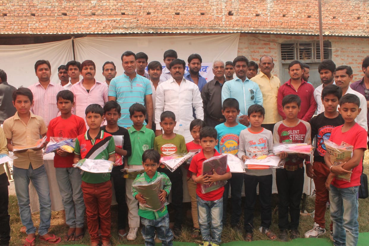 Poor children are divided into fabric and color
