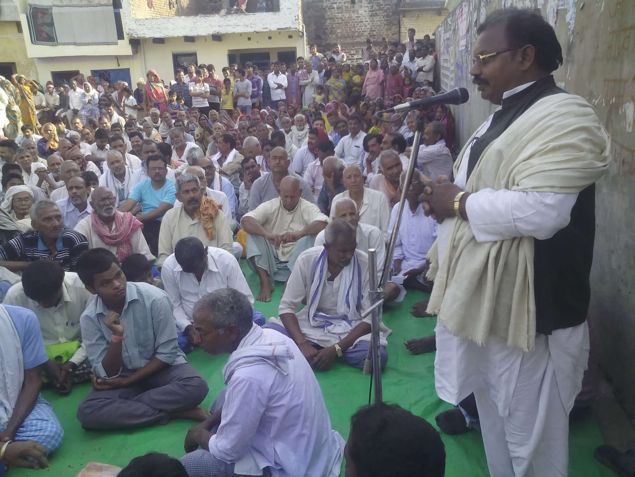 Protest for scam