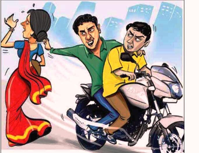snatching, crime, tohana snatching, haryana snatching, tohana, haryana