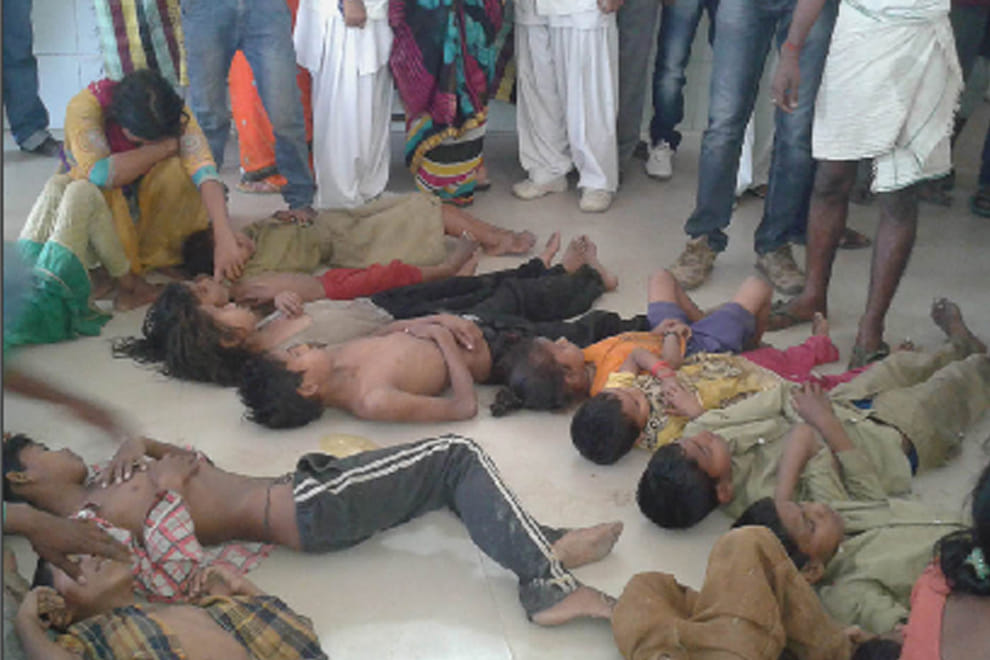 139 Students fall sick after consuming Mid day meal in Balia