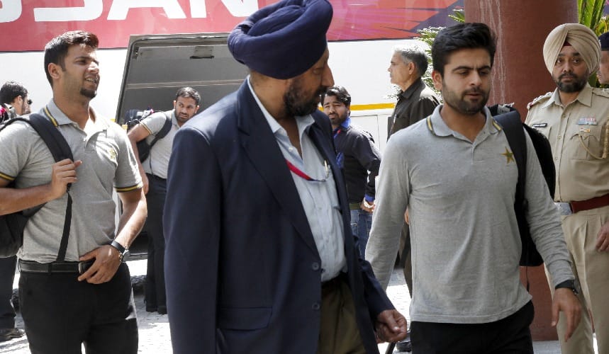 t20 world cup: pak vs new zealand, pak team reached chandigarh