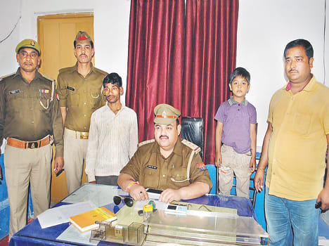 Crooks was nabbed with child abduction