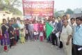 The children brought awareness rally