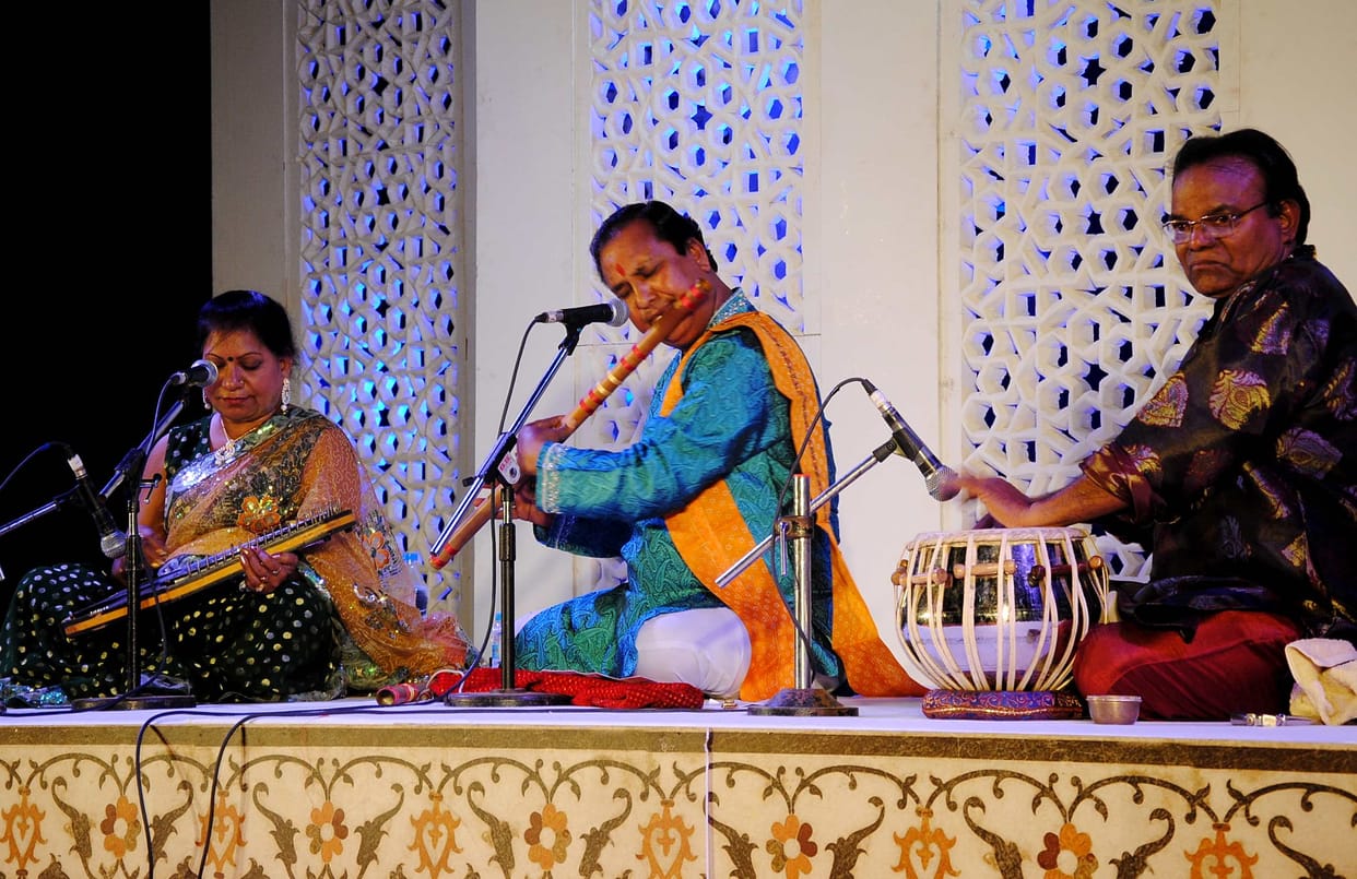 In memory of Shehnai Maestro Gunje melody-rhythm