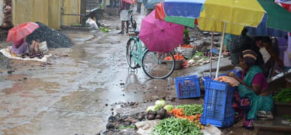 because of Rain prices increased of vegetables, 50 percent bounce