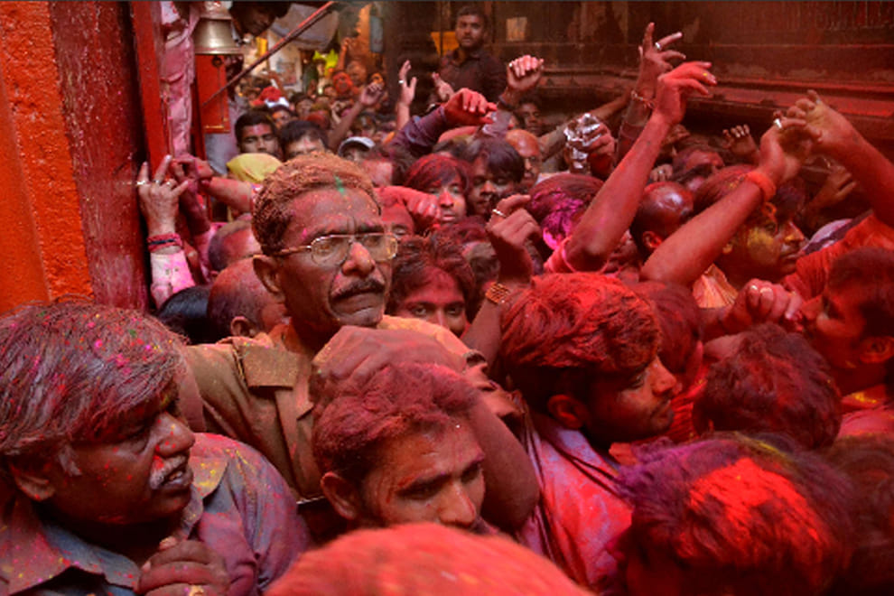 Varanasi celebrates Holi with Baba Vishwanath