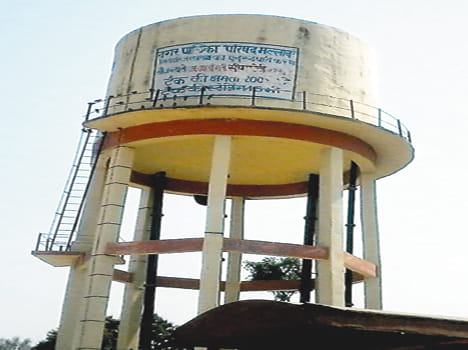 Many localities has not been in the water
