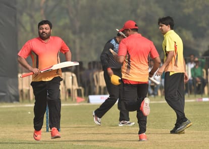 Cricket Match Between IAS Officers And CM Eleven.