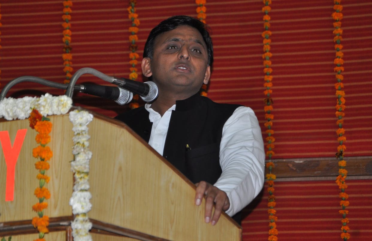 Akhilesh Yadav criticizes modi govt.