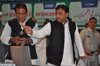 Azam Khan warns muslims of Uttar Pradesh.