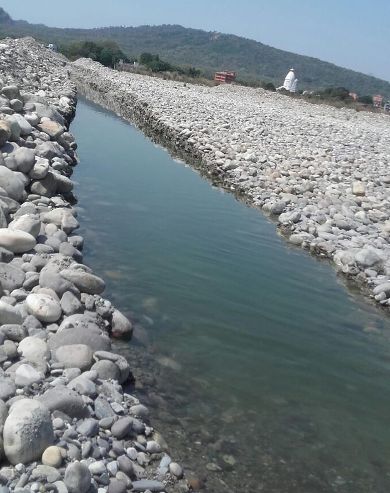 water level in ganges at lowest in haridwar.