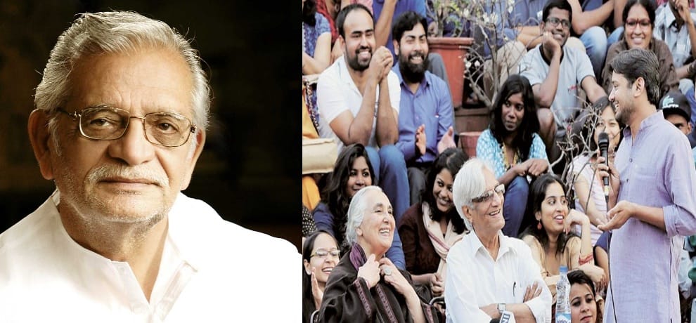 gulzar supports jnu students, says feel safe when voice of dissent are raised