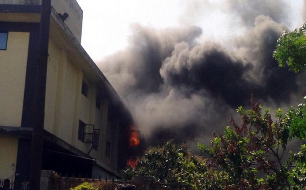 Haridwar Sidcul factory caught fire