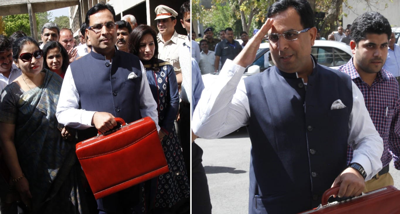 finance minister of haryana introduced budget in assembly