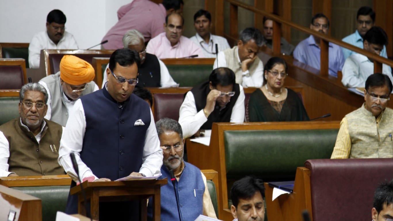 finance minister of haryana introduced budget in assembly