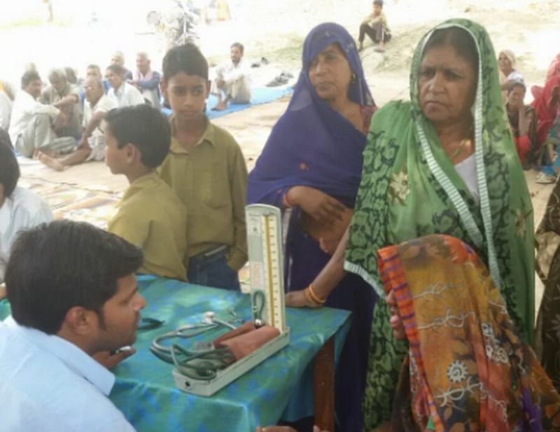 80 patients were health check