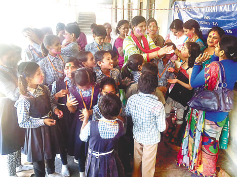 The dye-infused Deaf Children