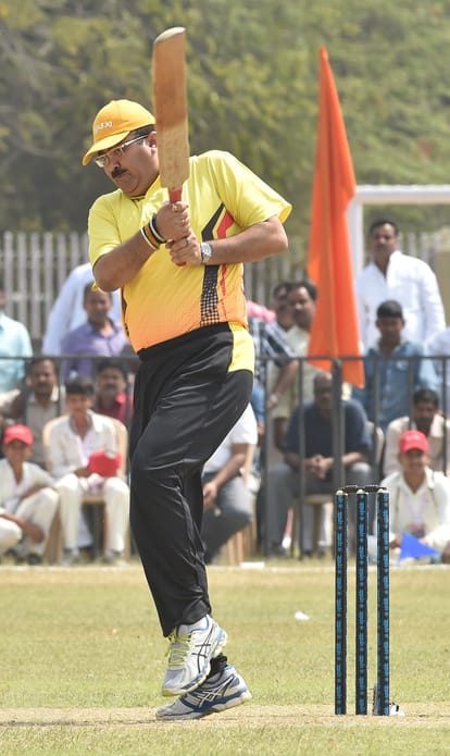 Cricket Match Between IAS Officers And CM Eleven.