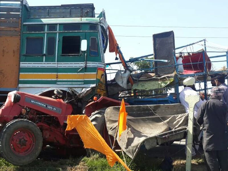 accident, one died in accident, accident in ludhiana