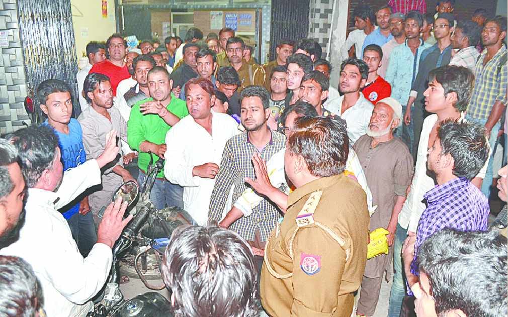 accident in meerut
