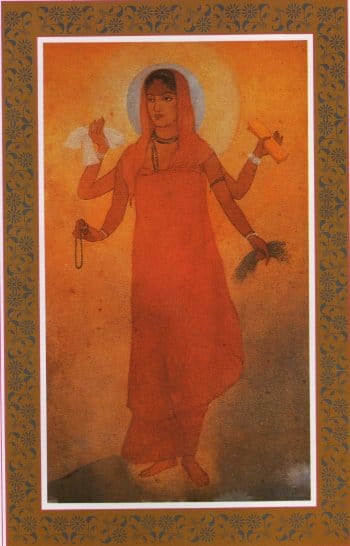 How image of mother India emerged.