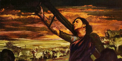 How image of mother India emerged.