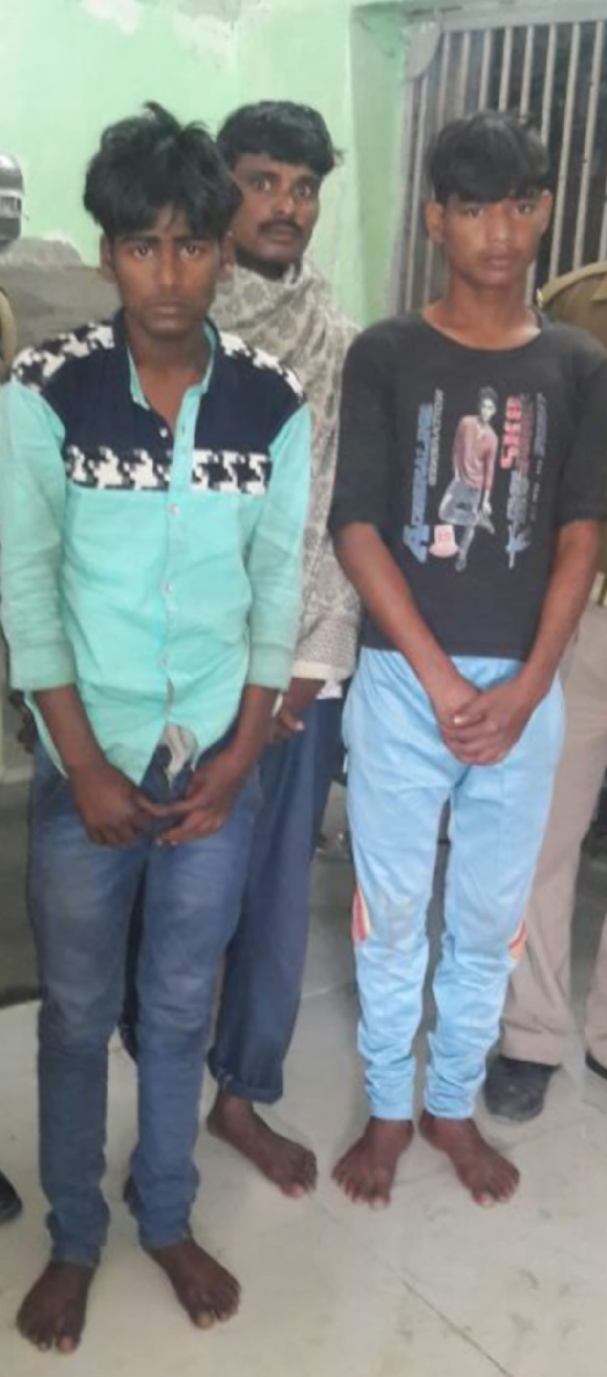 Three accused arrested.