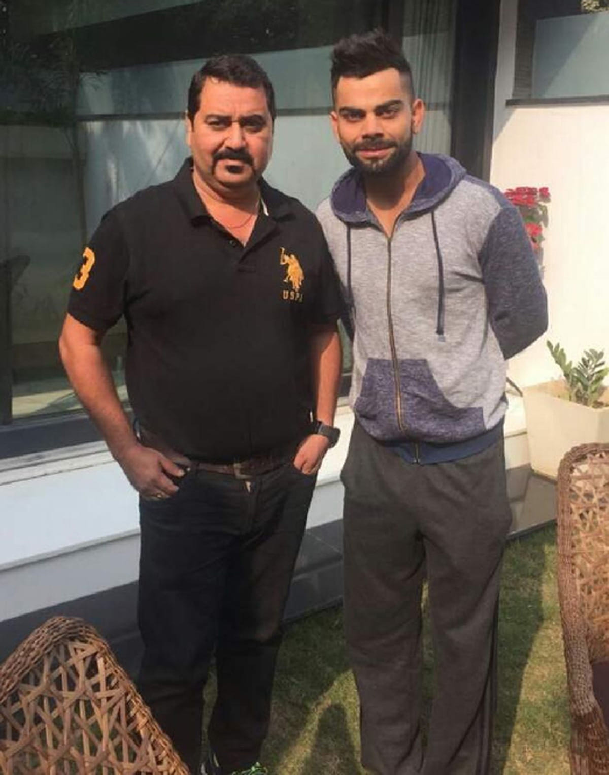kohli learned cricket from coach of saharanpur