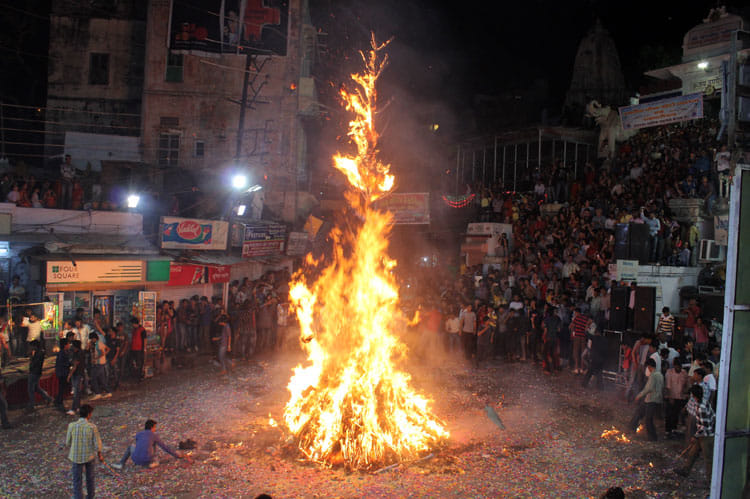 holika dahan meerut