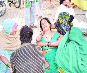 Truck collided with the bike, two students killed, one injured