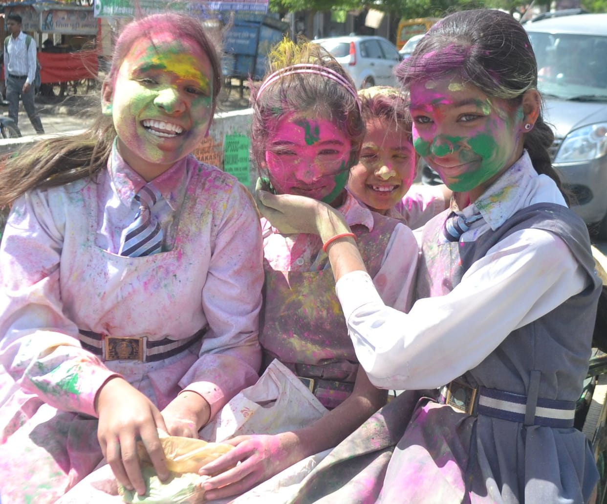 holi clebretion