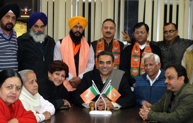 chandigarh bjp, foundation day, ambedkar jayanti, bjp foundation day, chandigarh