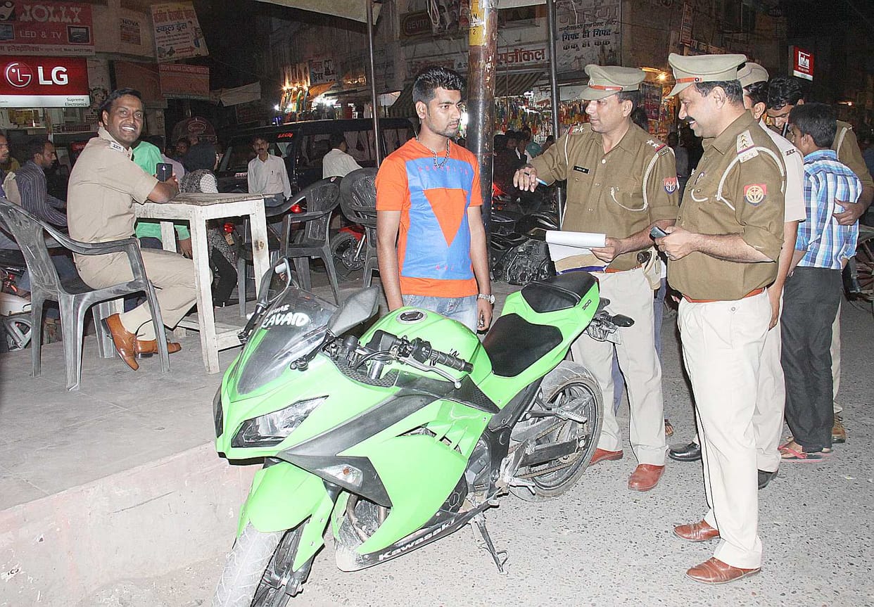 SP City led out checking operations