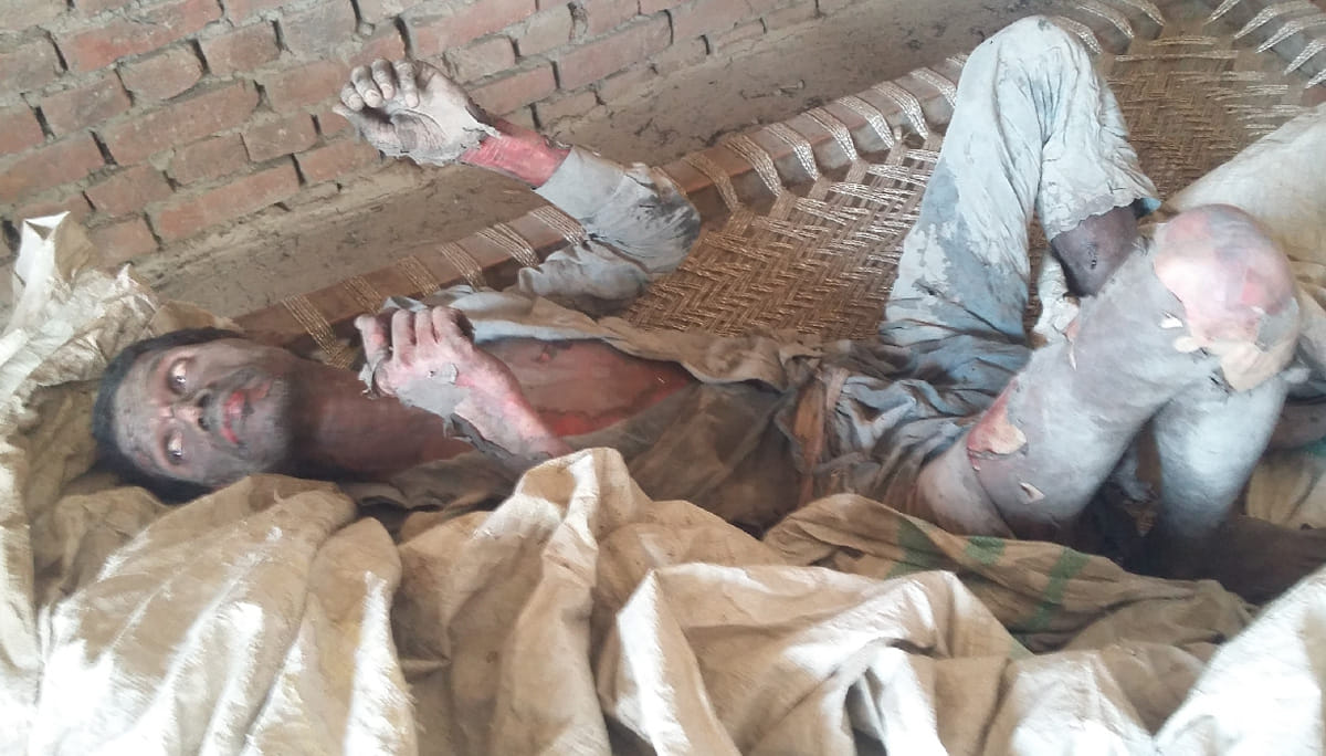 three ladies burned alive