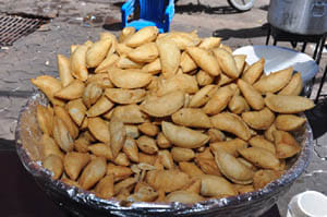 Gujiya was ready, just in desperate need of tasting
