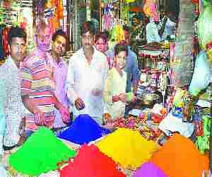 Holi celebrations in Sultanpur