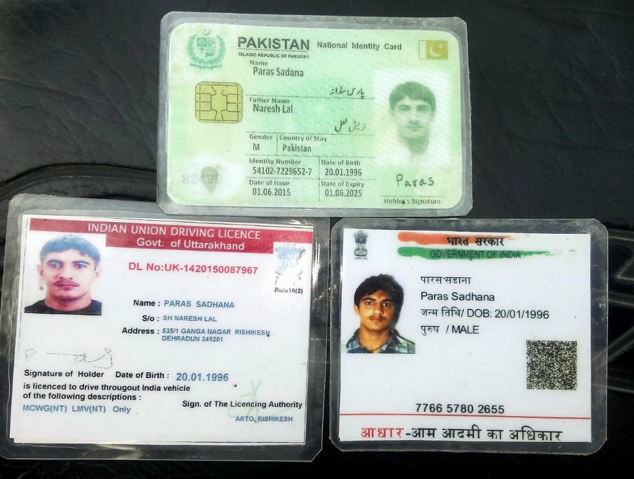 pakistani ID in unclaimed purse