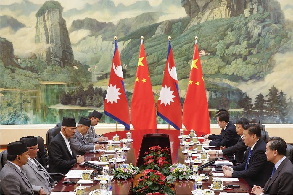 Chinese Foreign Minister given a bluff to Nepal by making a new trade agreement?