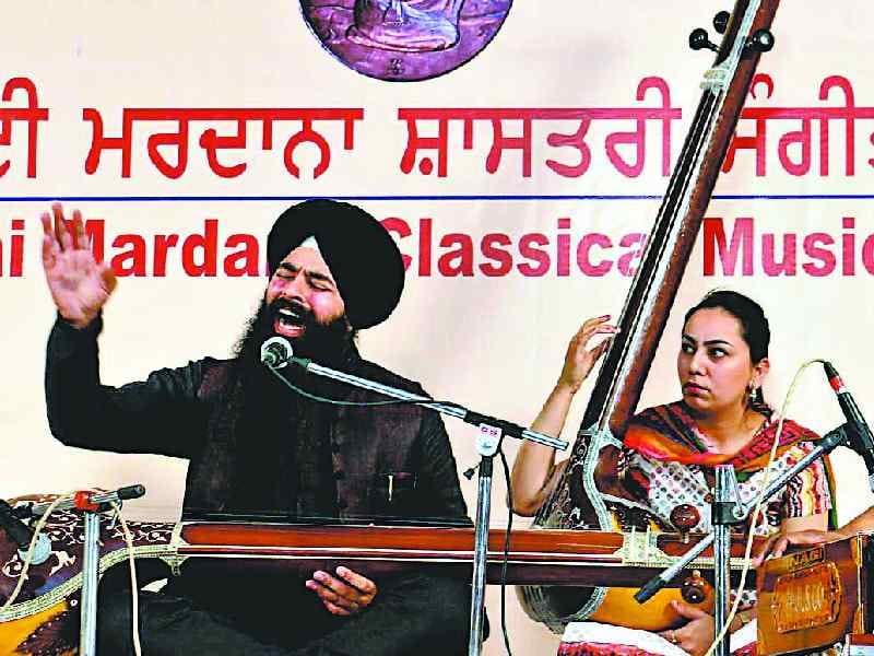 shastriye sangeet programe, pu, rabab, patiala