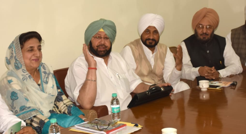 punjab assembly session, punjab congress protest, congress walkout