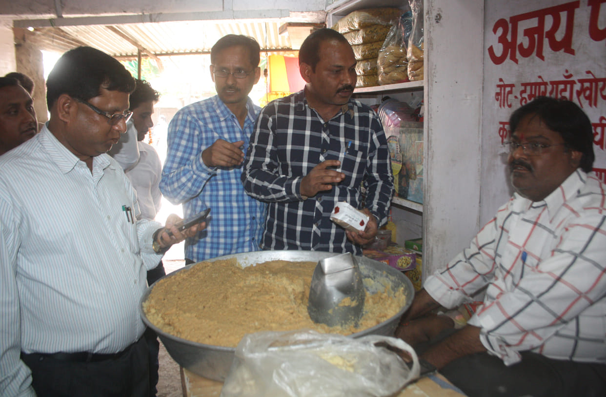 sampling by officers