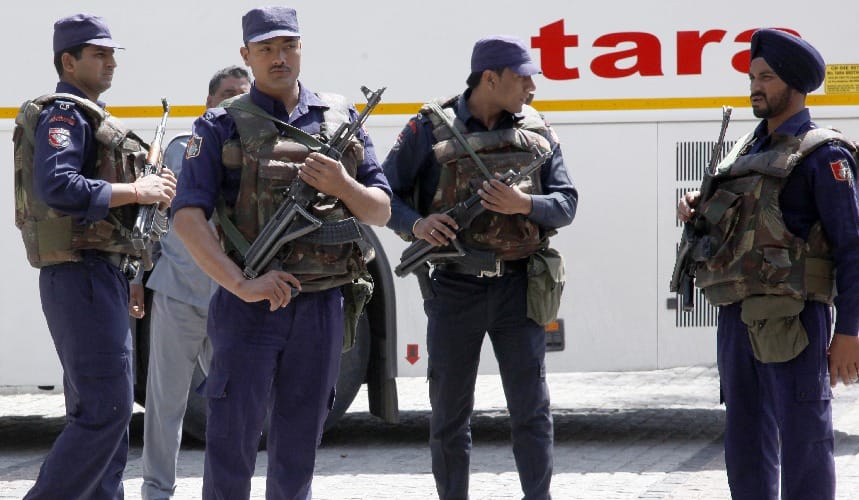 t20 world cup: bulletproof security for pak team in PCA match
