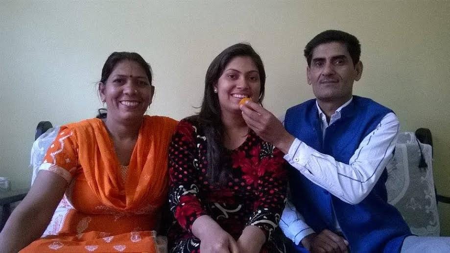 ugc net, ugc topper seema sharma, pu girl student seema sharma, pu, chandigarh