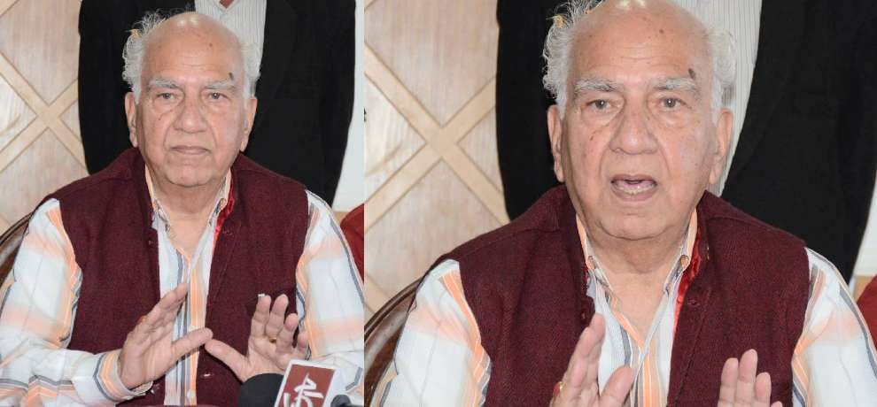 BJP MP Shanta Kumar letter to PM modi on election.