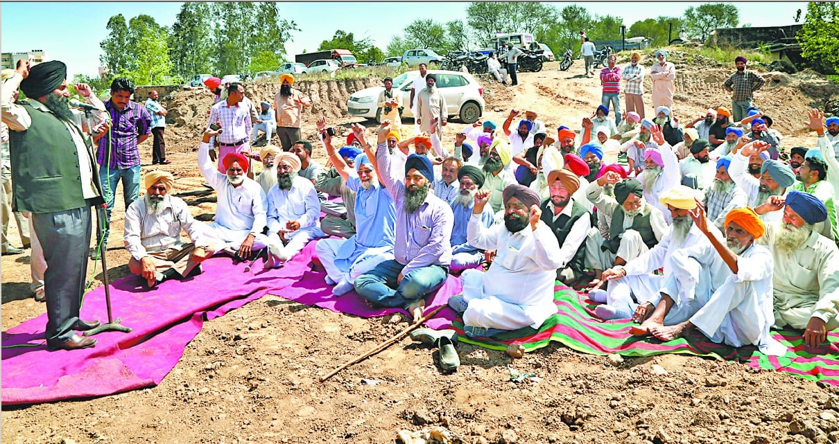 farmers will start protest from 20 april in haryana